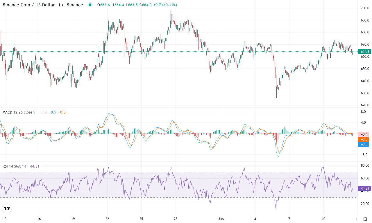 Bnb price chart