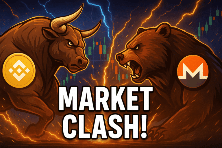 Bnb and monero coil for major move as bulls and bears clash near pivotal levels