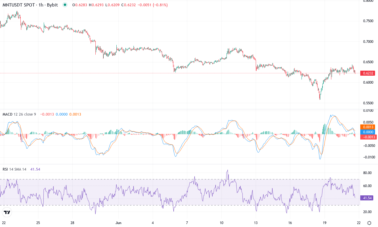 Mnt price chart
