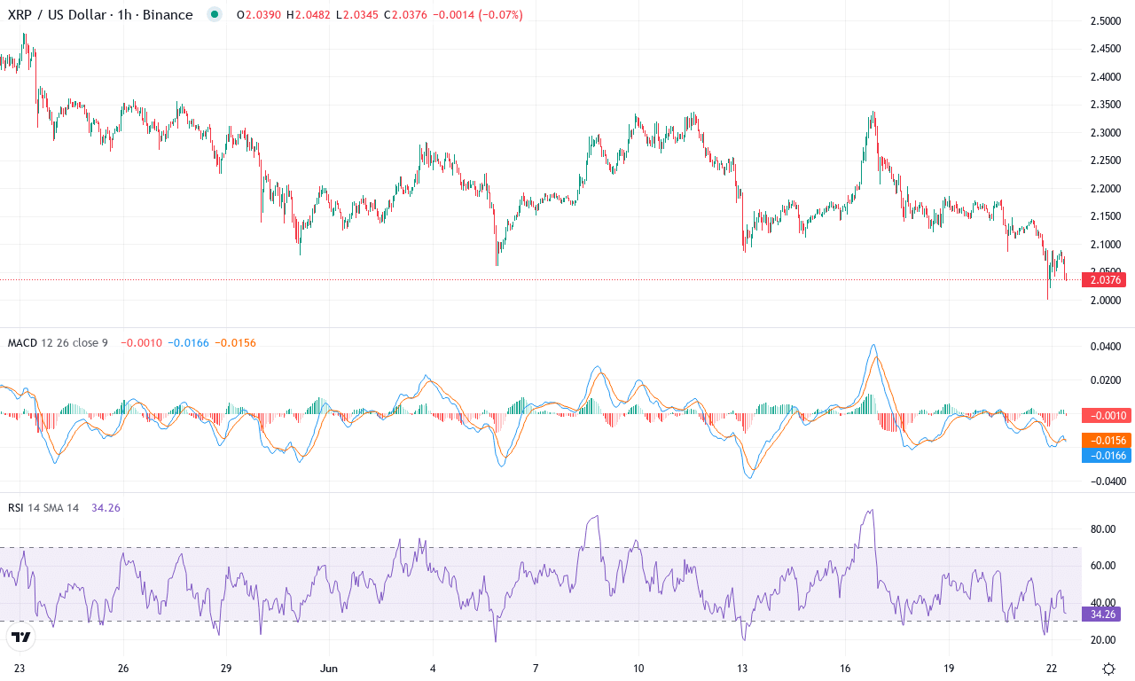 Xrp price chart