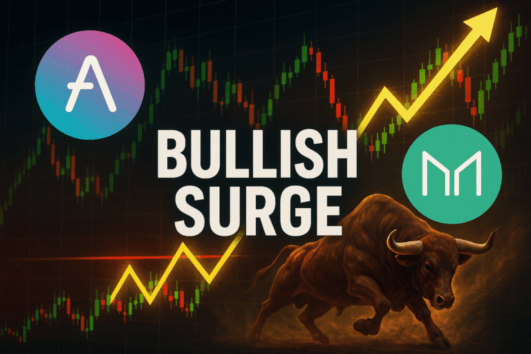 Aave and maker bulls charge into resistance as breakout momentum builds