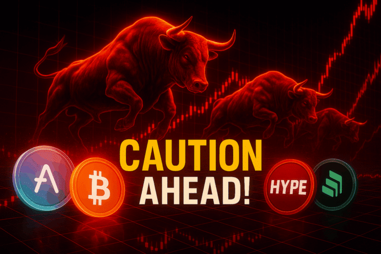 Aave, bitcoin cash, hype, and compound bulls eye breakouts as overheated signals flash caution