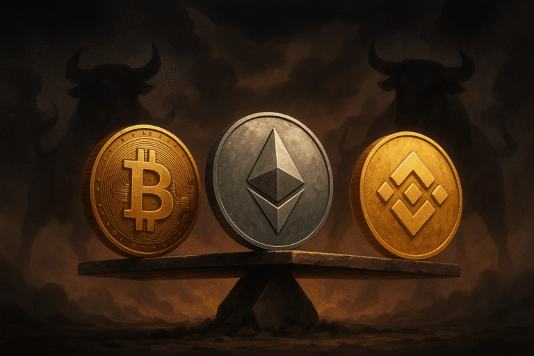 Bitcoin, ethereum, and bnb hover at make-or-break pivots as bulls face mounting downside threats