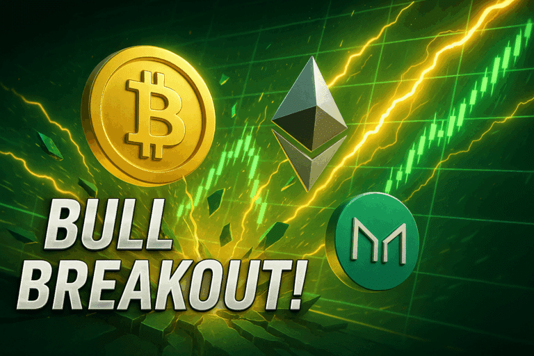 Bitcoin, ethereum, and maker bulls eye breakout as resistance zones tighten and volatility brews