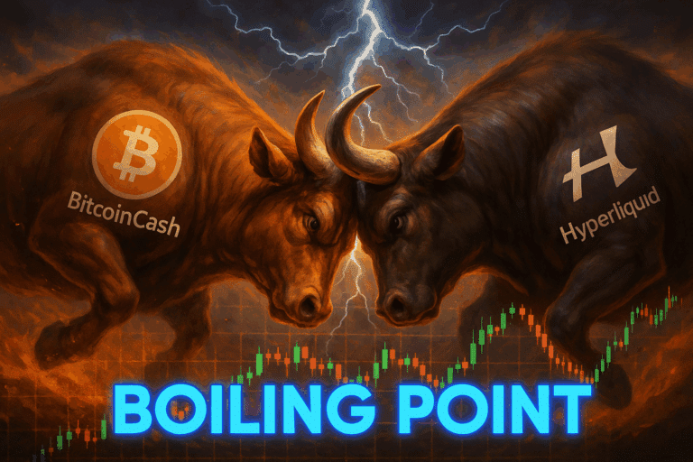 Bitcoincash and hyperliquid bulls square off with resistance as momentum reaches a boiling point