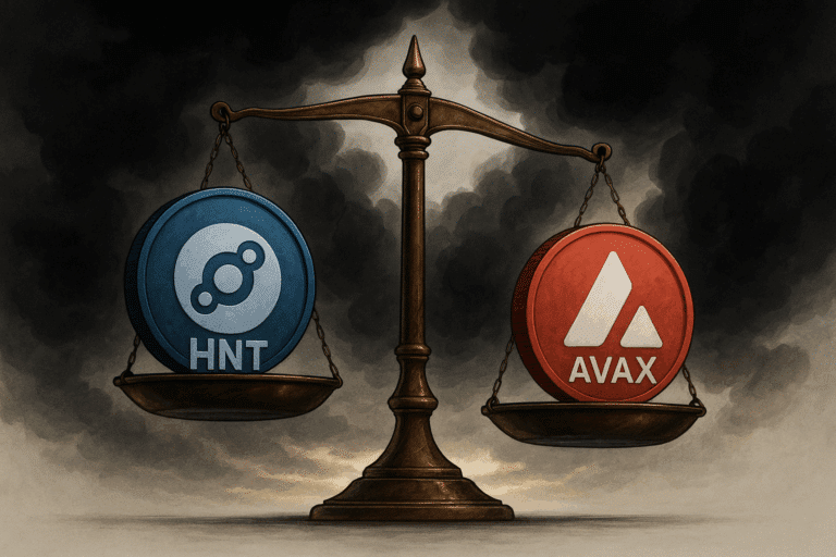 Hnt and avax hover at make-or-break support as bears test patience and nerves