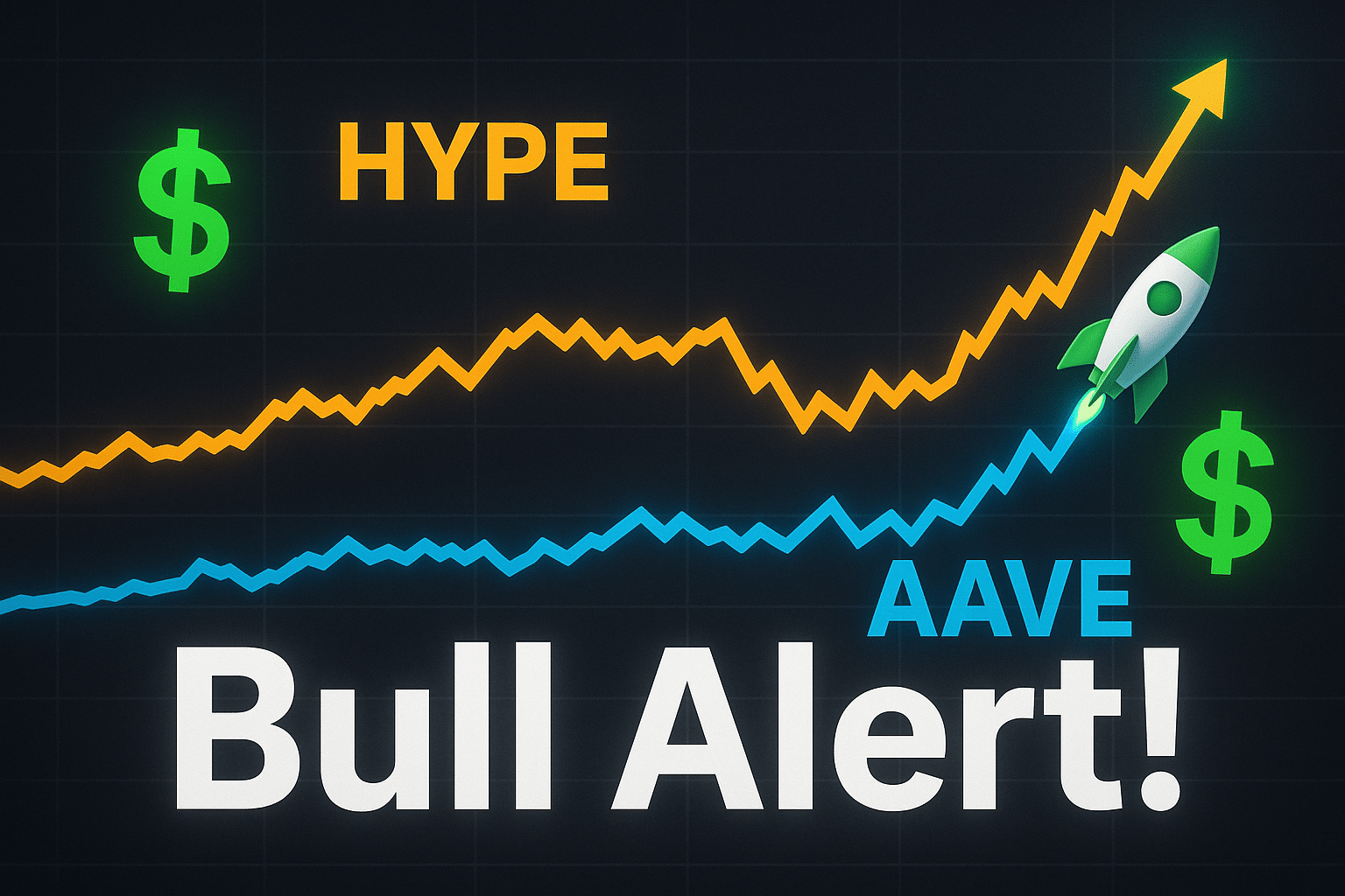 Hype and aave soar into overbought territory as bulls threaten parabolic surge 20250612