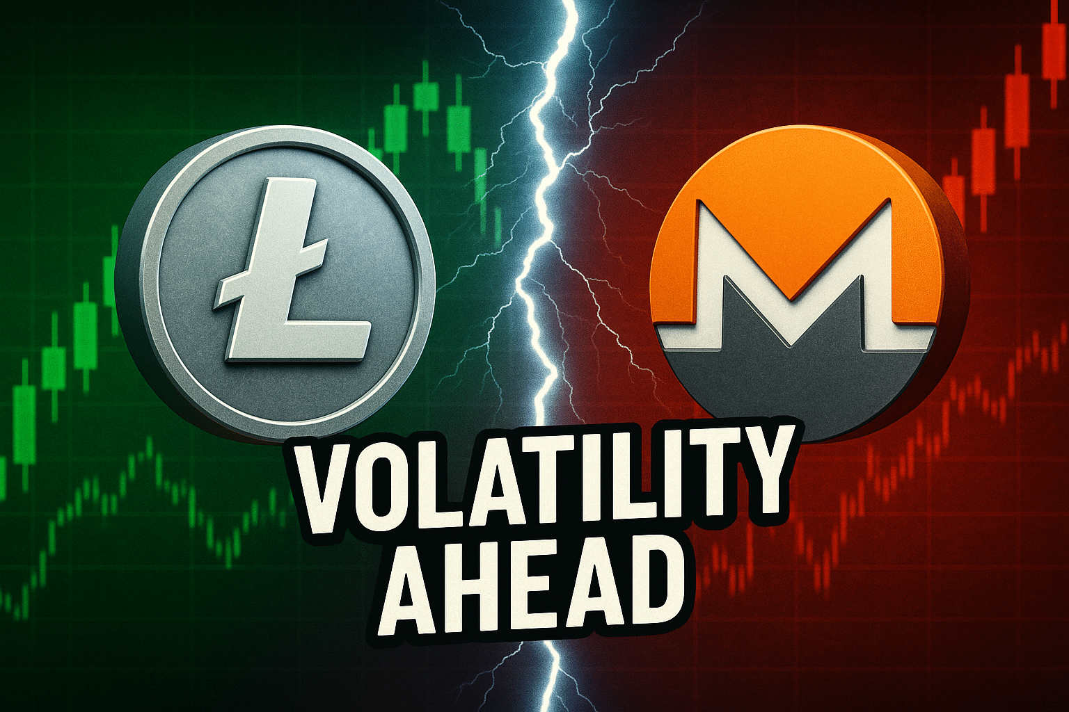 Litecoin and monero coil at critical levels as bulls and bears plot their next volatility surge 20250610