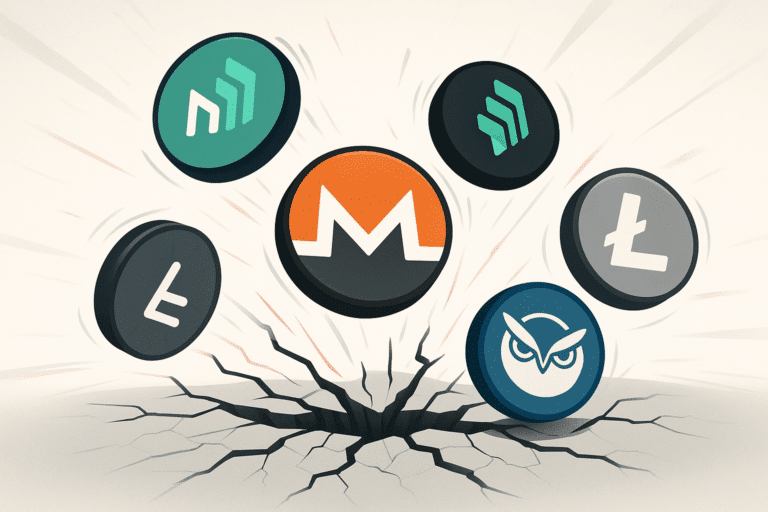 Maker, compound, monero, litecoin, and gnosis test critical supports as volatility reaches fever pitch