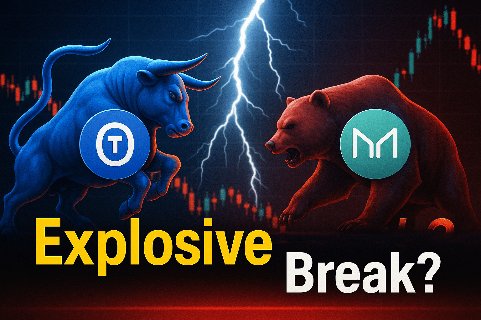 Tao and mkr coil at pivotal levels as bulls and bears brace for an explosive break 20250609