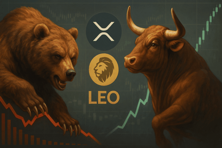Xrp bears test nerves as leo bulls quietly advance—will range breakouts flip momentum?