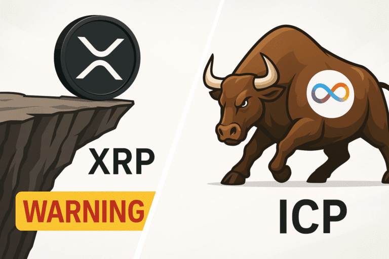 Xrp teeters on critical support as icp bulls muster nerve for high-stakes breakout