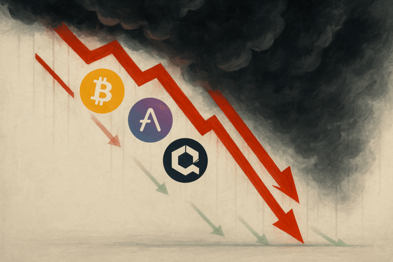 Bitcoin cash, aave, and quant slide to critical support as bears press their advantage—will bulls mount a last-ditch defense?
