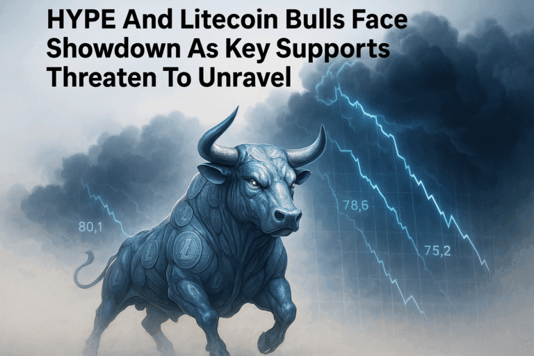 Hype and litecoin bulls face showdown as key supports threaten to unravel